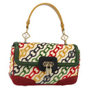 LOUIS VUITTON Monogram Velvet Chain Dolly Pochette Bag M95208 Auth YKZ1575SM-1
