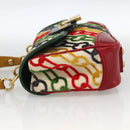 LOUIS VUITTON Monogram Velvet Chain Dolly Pochette Bag M95208 Auth YKZ1575SM-3