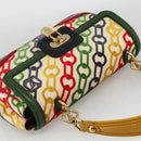 LOUIS VUITTON Monogram Velvet Chain Dolly Pochette Bag M95208 Auth YKZ1575SM-6
