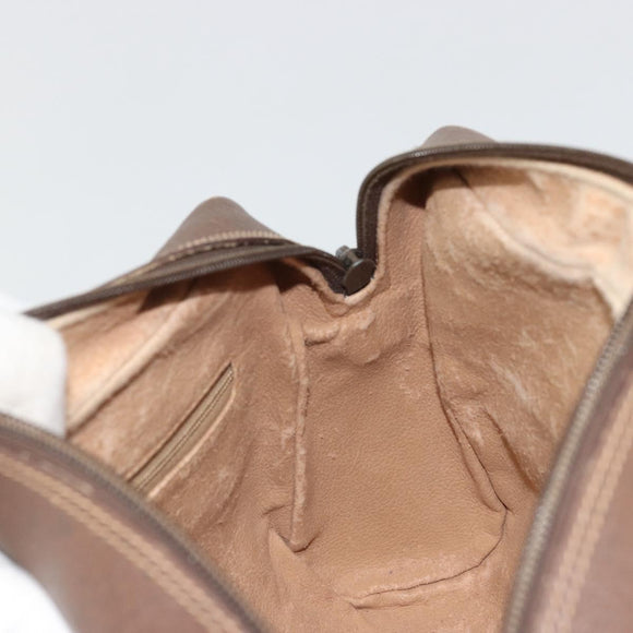 GUCCI GG Supreme Web Sherry Line Bag PVC Beige Gold Red 119 02 088 Auth YKZ1578