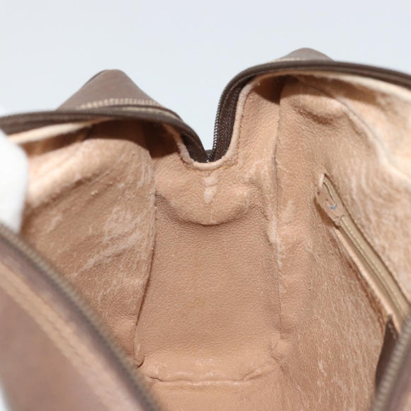 GUCCI GG Supreme Web Sherry Line Bag PVC Beige Gold Red 119 02 088 Auth YKZ1578