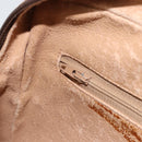 GUCCI GG Supreme Web Sherry Line Bag PVC Beige Gold Red 119 02 088 Auth YKZ1578-20