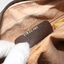 GUCCI GG Supreme Web Sherry Line Bag PVC Beige Gold Red 119 02 088 Auth YKZ1578-24