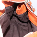Chloe Paddington Hand Bag Leather Orange Gold Silver Auth YKZ1580SAM-20