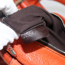 Chloe Paddington Hand Bag Leather Orange Gold Silver Auth YKZ1580SAM-12