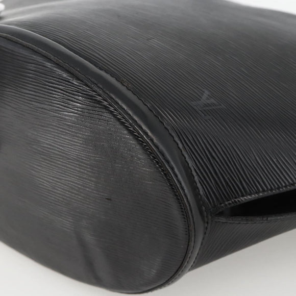 LOUIS VUITTON Epi Saint Jacques Shopping Shoulder Bag Black M52272 Auth YKZ1586