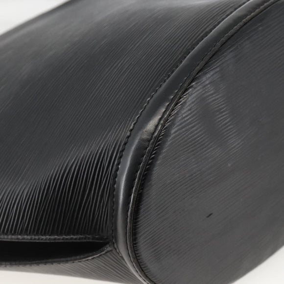 LOUIS VUITTON Epi Saint Jacques Shopping Shoulder Bag Black M52272 Auth YKZ1586