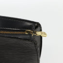 LOUIS VUITTON Epi Saint Jacques Shopping Shoulder Bag Black M52272 Auth YKZ1586-10