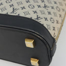 LOUIS VUITTON Monogram Mini Alma Haut Hand Bag Blue M92202 LV Auth YKZ1590A-9