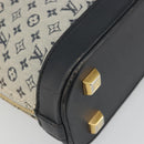LOUIS VUITTON Monogram Mini Alma Haut Hand Bag Blue M92202 LV Auth YKZ1590A-14