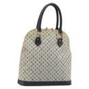 LOUIS VUITTON Monogram Mini Alma Haut Hand Bag Blue M92202 LV Auth YKZ1590A-1