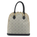LOUIS VUITTON Monogram Mini Alma Haut Hand Bag Blue M92202 LV Auth YKZ1590A-13