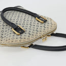 LOUIS VUITTON Monogram Mini Alma Haut Hand Bag Blue M92202 LV Auth YKZ1590A-6