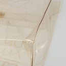 HERMES Vinyl Kelly Hand Bag Vinyl Clear Auth YKZ1593-12