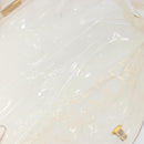 HERMES Vinyl Kelly Hand Bag Vinyl Clear Auth YKZ1593-18