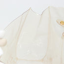 HERMES Vinyl Kelly Hand Bag Vinyl Clear Auth YKZ1593-20