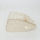 HERMES Vinyl Kelly Hand Bag Vinyl Clear Auth YKZ1593-4