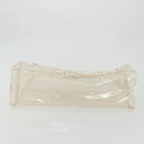 HERMES Vinyl Kelly Hand Bag Vinyl Clear Auth YKZ1593-9