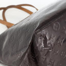 LOUIS VUITTON Monogram Vernis Bellevue GM Tote Bag Amarante M93589 Auth YKZ1600-11