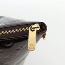 LOUIS VUITTON Monogram Vernis Bellevue GM Tote Bag Amarante M93589 Auth YKZ1600-14