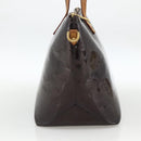 LOUIS VUITTON Monogram Vernis Bellevue GM Tote Bag Amarante M93589 Auth YKZ1600-4