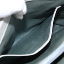 CELINE C Macadam Canvas Hand Bag Light Blue Silver Auth YKZ1602-20