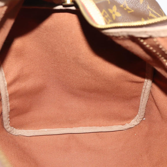 LOUIS VUITTON Monogram Sac Souple 45 Boston Tas M41624 LV Auth YKZ1605