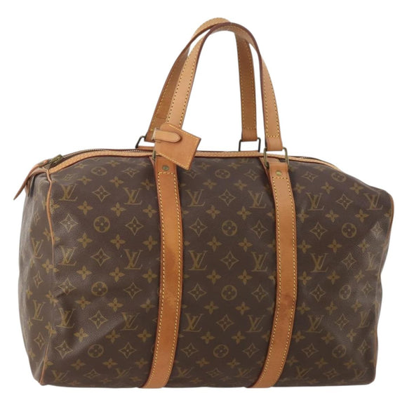 LOUIS VUITTON Monogram Sac Souple 45 Boston Tas M41624 LV Auth YKZ1605