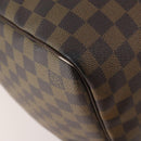 LOUIS VUITTON Damier Ebene Keepall 50 Boston Bag N41427 LV Auth YKZ1606A-17