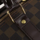 LOUIS VUITTON Damier Ebene Keepall 50 Boston Bag N41427 LV Auth YKZ1606A-18