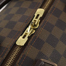 LOUIS VUITTON Damier Ebene Keepall 50 Boston Bag N41427 LV Auth YKZ1606A-20