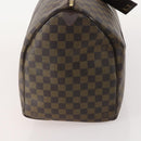 LOUIS VUITTON Damier Ebene Keepall 50 Boston Bag N41427 LV Auth YKZ1606A-4