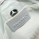 CHANEL Sports Line Camelia Shoulder Bag Nylon White CC Auth YKZ1607A-17
