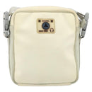 CHANEL Sports Line Camelia Shoulder Bag Nylon White CC Auth YKZ1607A-2