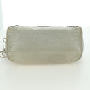 BALENCIAGA The Zizy Hand Bag Leather 2way Yellow 128523 Auth YKZ160V-6