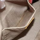Miu Miu Hand Bag Leather 2way Pink Gold Auth YKZ1612A-24