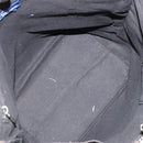 BURBERRY Nova Check Blue Label Tote Bag Nylon Beige Silver Auth YKZ1620-12