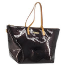 LOUIS VUITTON Monogram Vernis Bellevue GM Tote Bag Amarante M93589 Auth YKZ1621-1