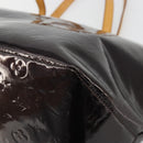 LOUIS VUITTON Monogram Vernis Bellevue GM Tote Bag Amarante M93589 Auth YKZ1621-9