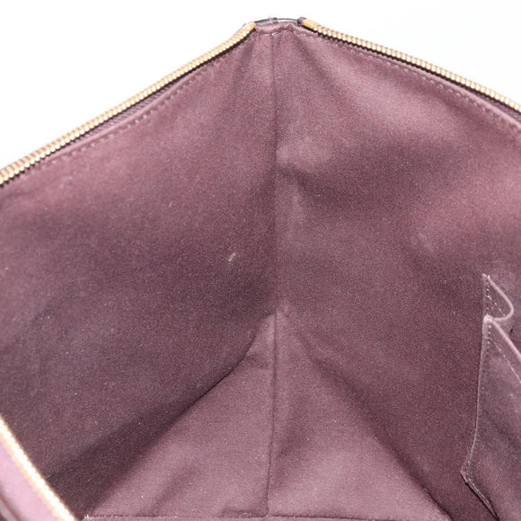 LOUIS VUITTON Monogram Vernis Bellevue GM Tote Bag Amarante M93589 Auth YKZ1621