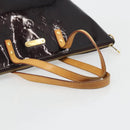 LOUIS VUITTON Monogram Vernis Bellevue GM Tote Bag Amarante M93589 Auth YKZ1621-7