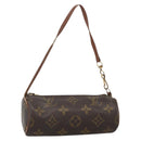 LOUIS VUITTON Monogram Papillon Pouch LV Auth YKZ1626-1