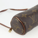 LOUIS VUITTON Monogram Papillon Pouch LV Auth YKZ1626-15