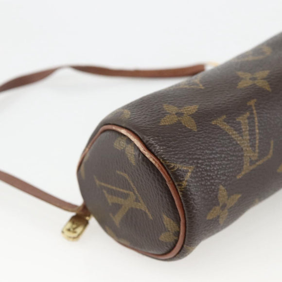 LOUIS VUITTON Monogram Papillon Pouch LV Auth YKZ1626