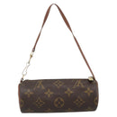 LOUIS VUITTON Monogram Papillon Pouch LV Auth YKZ1626-2