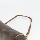 LOUIS VUITTON Monogram Papillon Pouch LV Auth YKZ1626-8