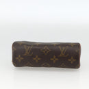 LOUIS VUITTON Monogram Papillon Pouch LV Auth YKZ1626-5