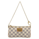 LOUIS VUITTON Damier Azur Pochette Mira MM Accessory Pouch N60027 Auth YKZ1627V-2