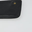 LOUIS VUITTON Epi Pochette Cles Coin Purse Black M63802 LV Auth YKZ1632-15