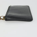 LOUIS VUITTON Epi Pochette Cles Coin Purse Black M63802 LV Auth YKZ1632-4